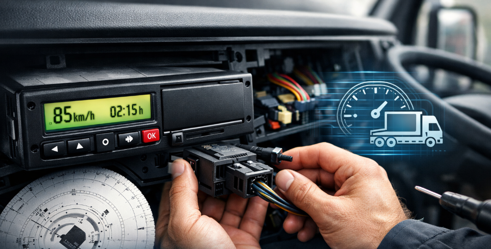 Instalace tachografů do dodávek a lehkých užitkových vozidel
